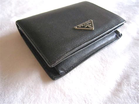 prada cardholder womens|Prada bifold wallets for women.